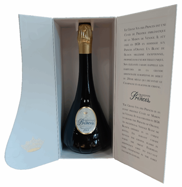 Grand Vin des Princes Blanc de blancs Millésime 2015 – Image 2